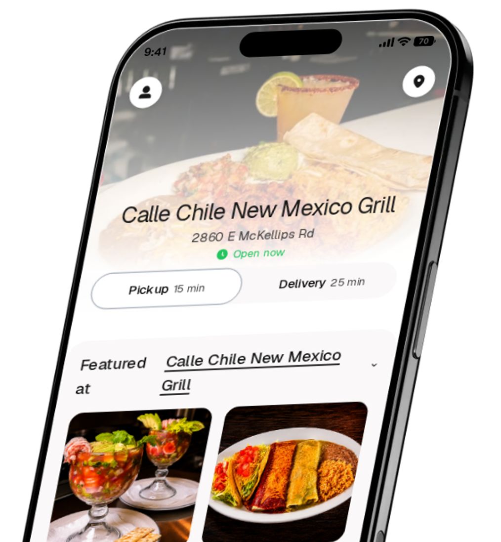 Calle Chile New Mexico Grill app preview
